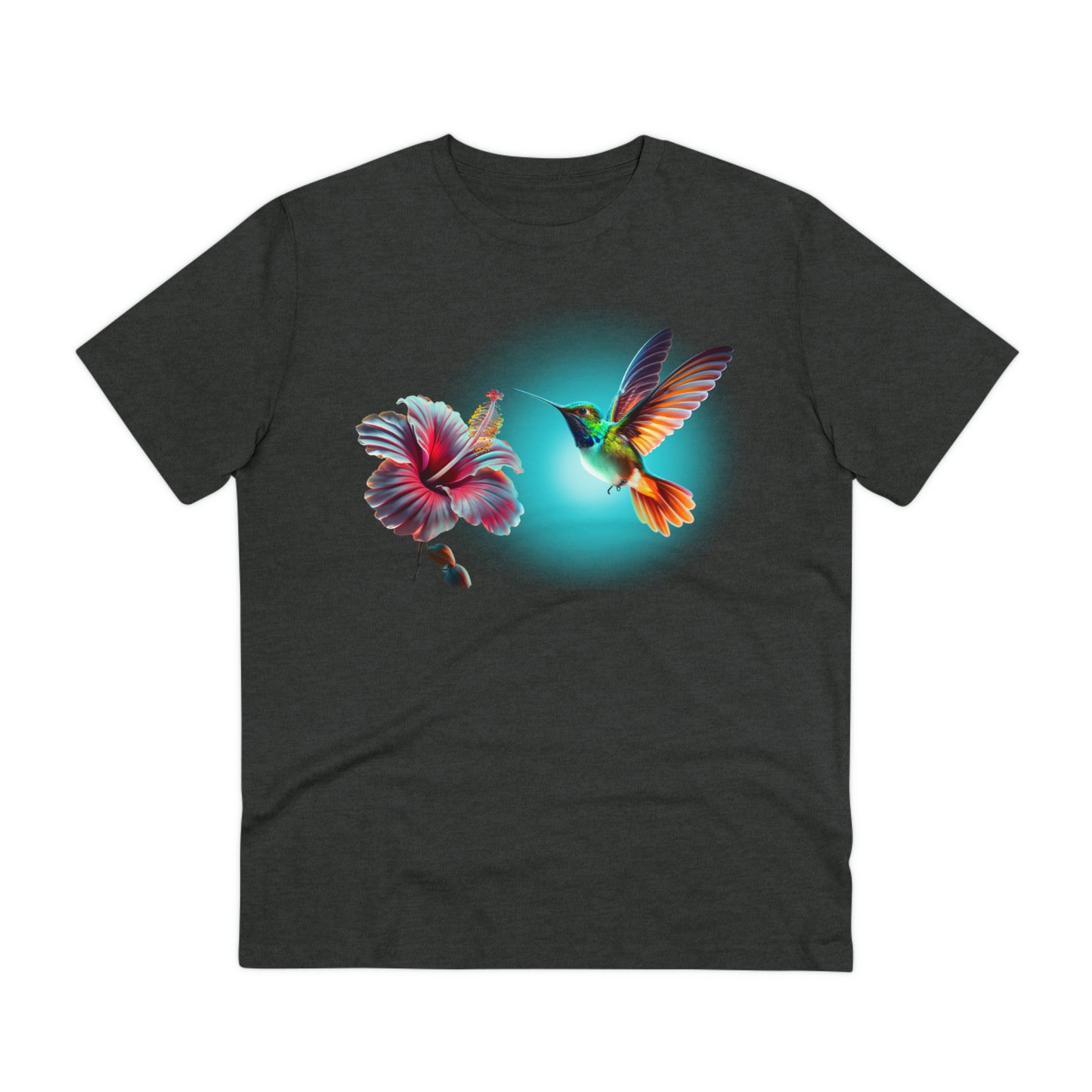 Bioluminescent Hummingbird Organic Cotton T-shirt - Unisex