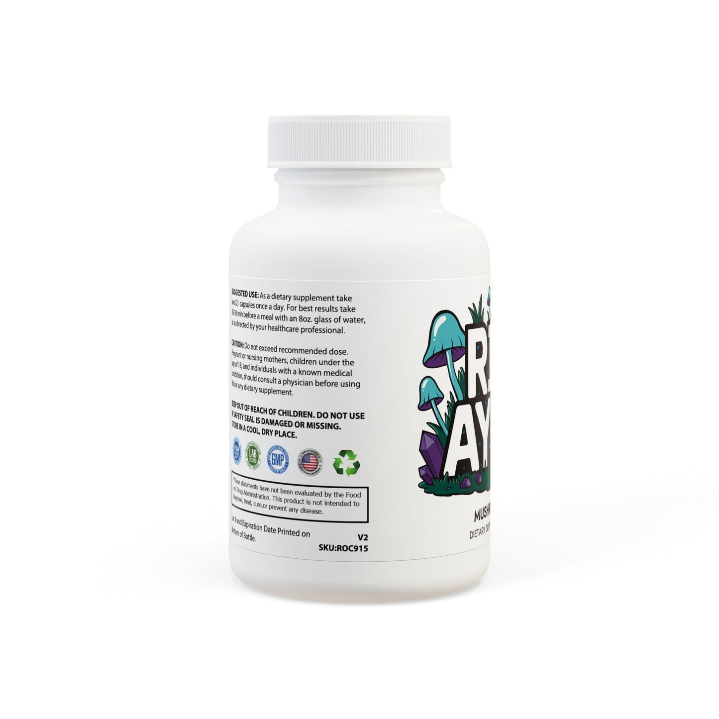 Mushroom Blend Supplement (60 Capsules)