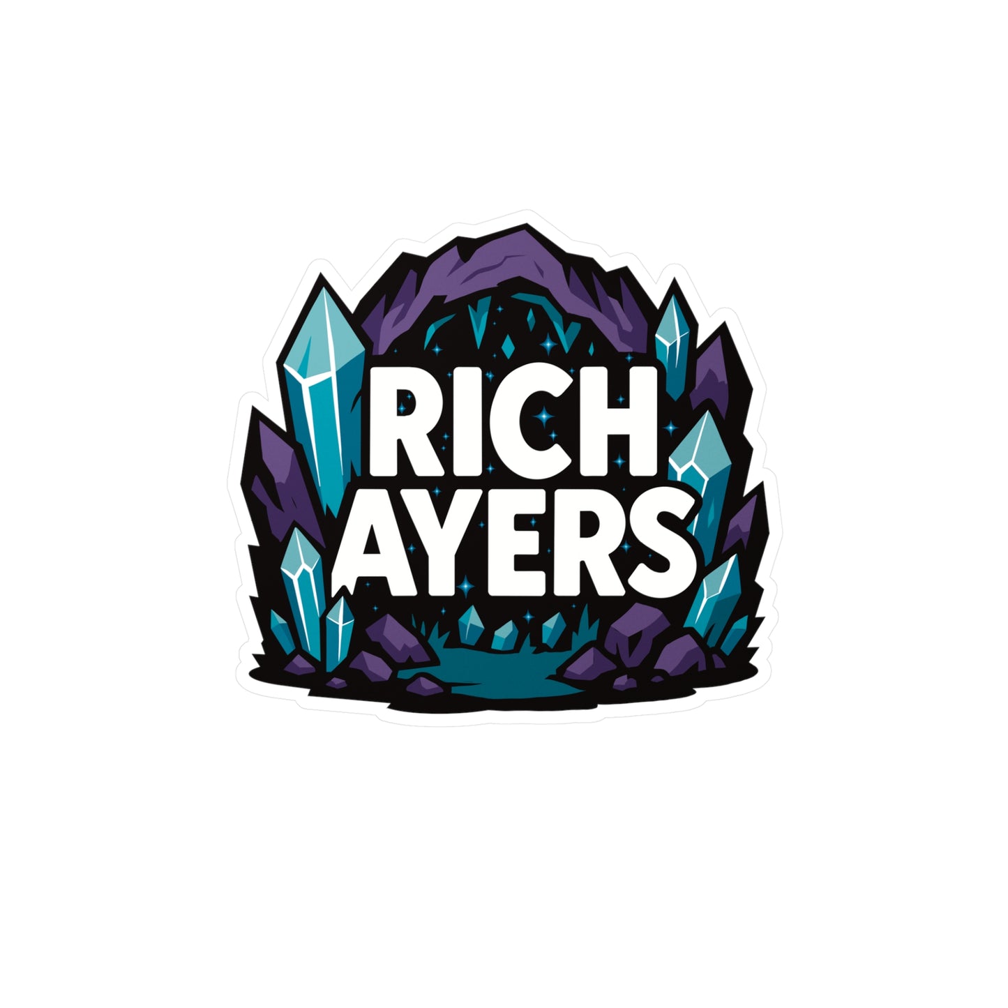 Crystal Cave Sticker
