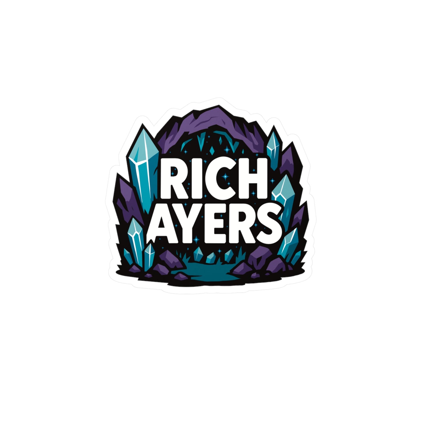 Crystal Cave Sticker