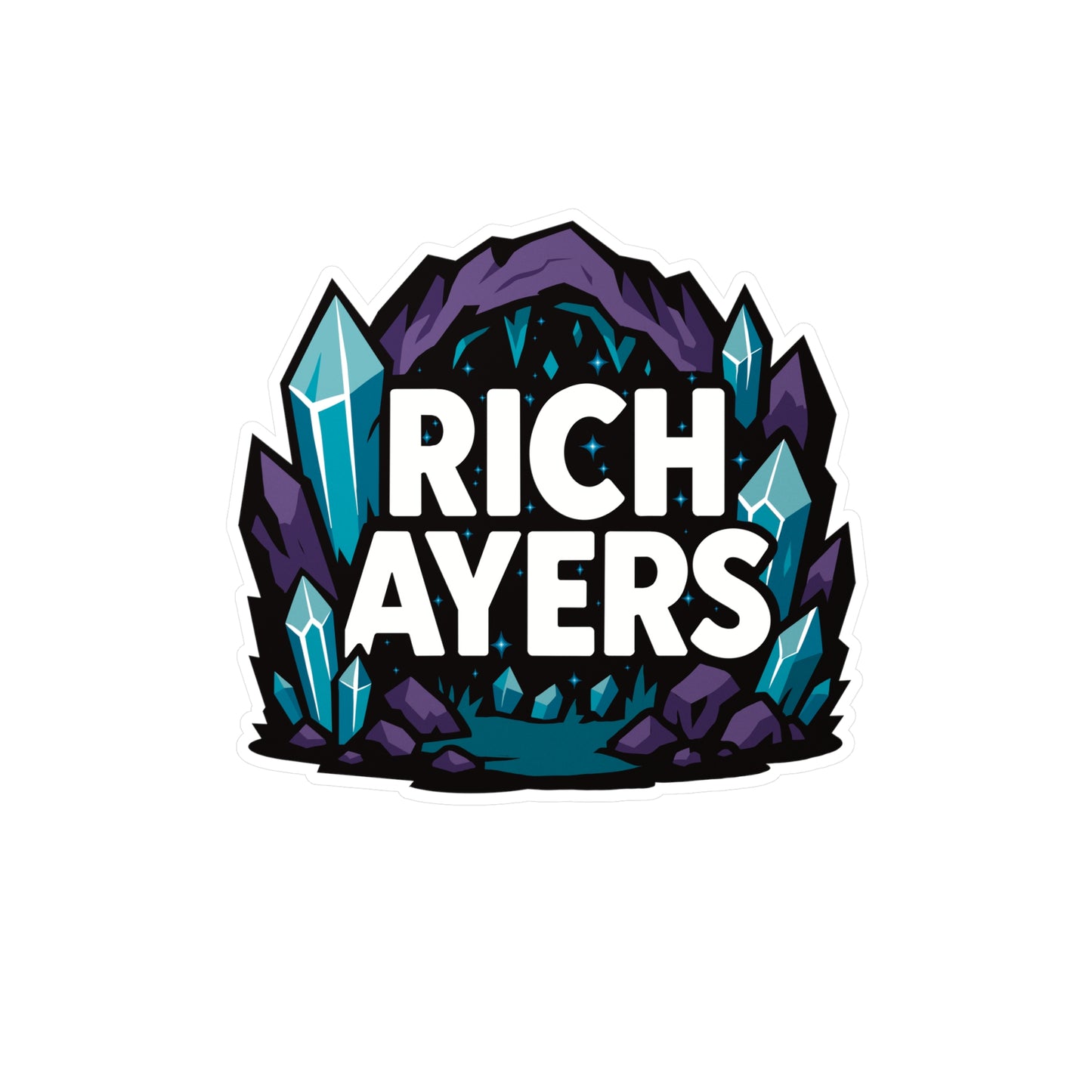 Crystal Cave Sticker