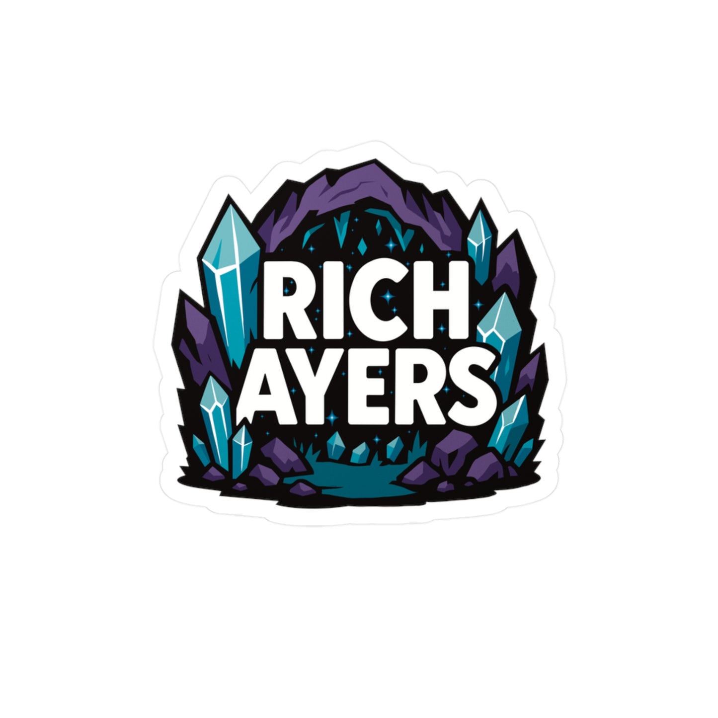 Crystal Cave Sticker